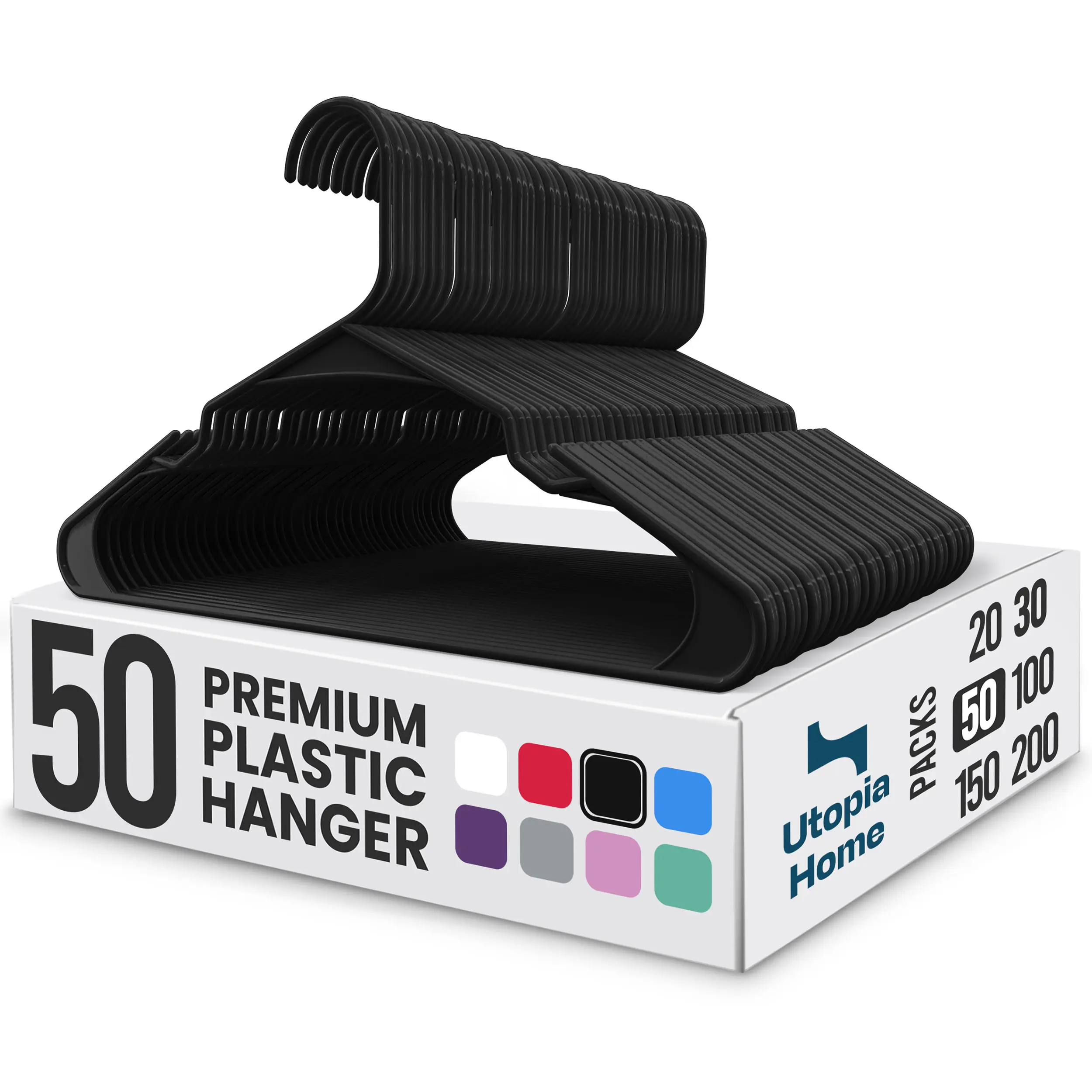 Black Pack of 50 