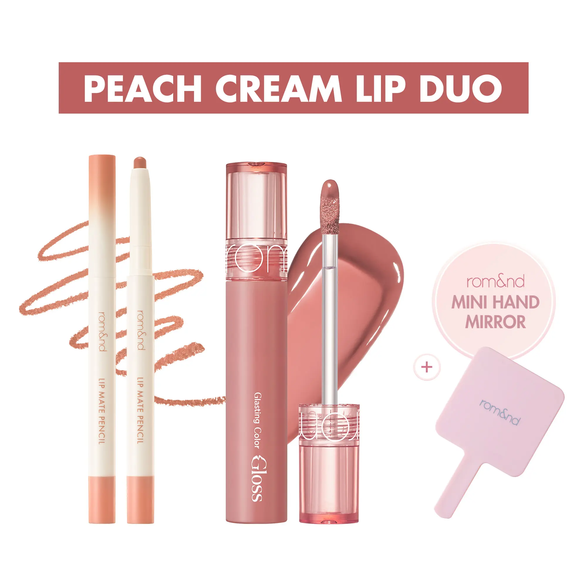 PEACH CREAM LIP DUO