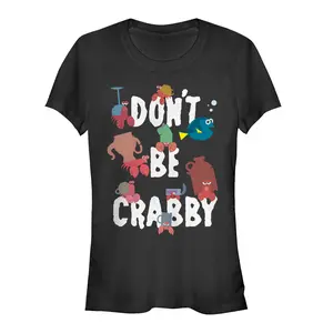 Juniors Womens Finding Dory Don't Be Crabby T-Shirt