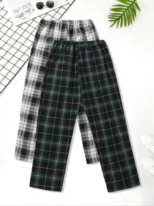 Brooks Men's Plaid Pajama Set, Comfortable and Stylish Sleepwear, Loungewear, Perfect for Relaxation and All Seasons, Ideal Gift for Quality-Conscious Men
