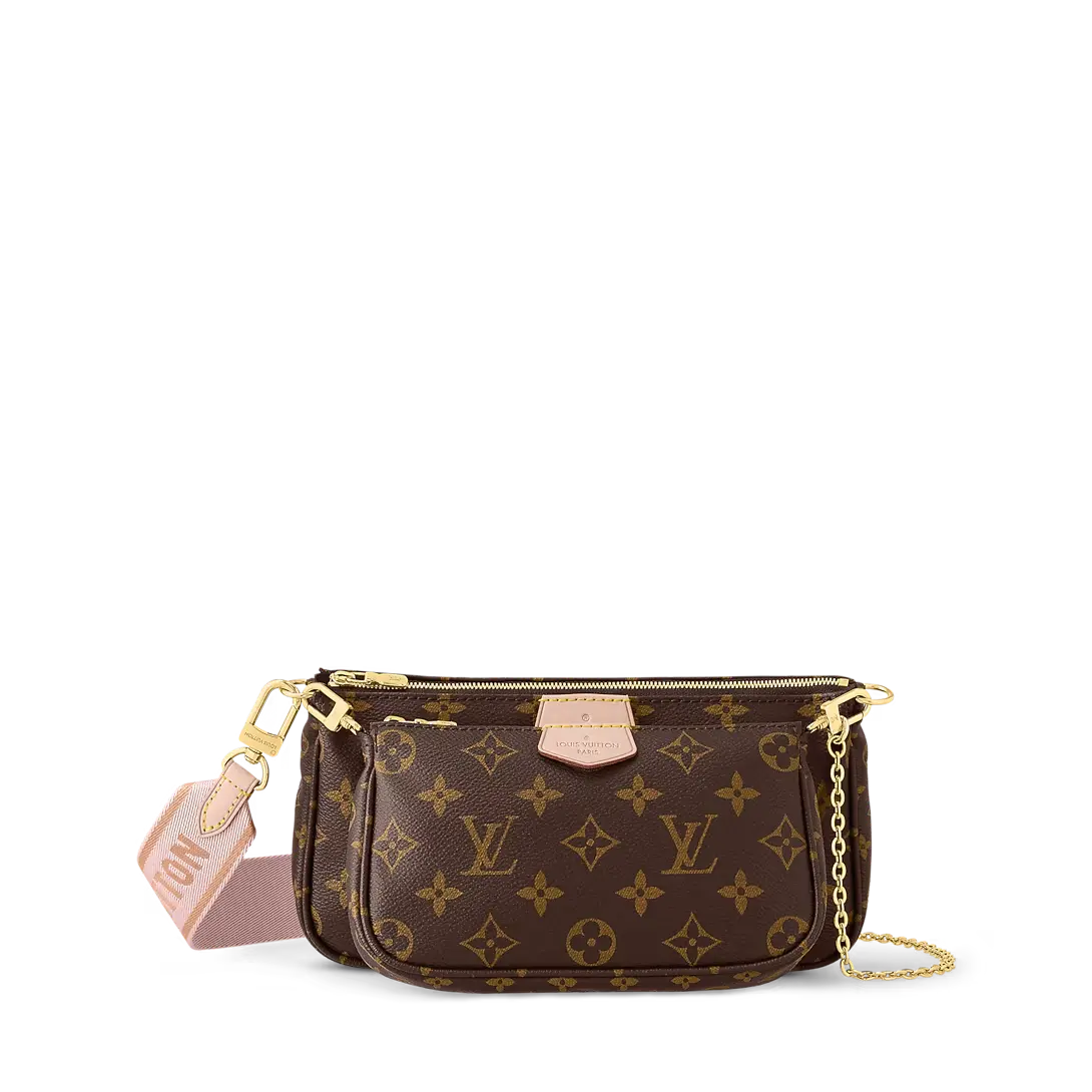 Pre-owned Louis Vuitton coated canvas Crossbody Bags MULTI POCHETTE ACCESSOIRES bag