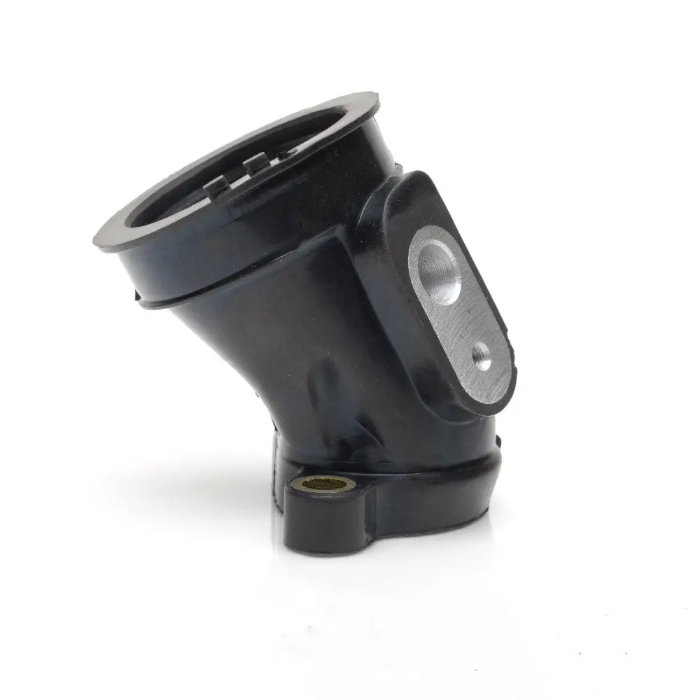 Rubber ATV Intake Manifold Boot with Throttle Body Boot Clamp, Direct-Fit Replacement for 2014-22 Polaris Sportsman 570, OE/OEM Part Nos. 5415524, 5414598, 100-4179