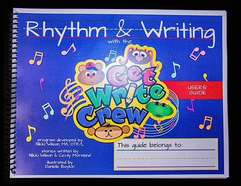 Rhythm & Writing Handwriting Instructional Guide, Education Textbook for Handwriting Practice