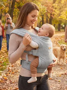 Baby Carrier,Safety-Certified 6-in-1 Baby Adjustable Detachable Infant Baby All Seasons,Perfect for ShoppingTravelling Hip Seat Ergonomic Baby infant Carrier for Newborns to Toddlers-Comfortable, Lightweight with Hip-Healthy Design, Sling front facing fit