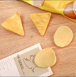 Set of 4 Creative Potato Chips with Sealing Clips Kitchen