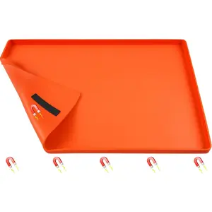 36 Inch Silicone Griddle Mat Compatible with Blackstone Magnetic Protective Mats for Grill Heavy Duty Silicone Griddle Cover Protect Your Grill from Dirt & Rust