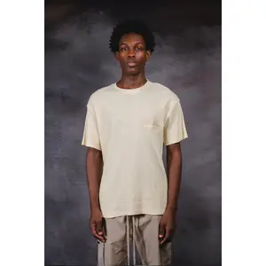 Brooklyn Cloth Originals Ribbed Tee, 100% Cotton Relaxed Oversized T Shirt, Left Chest Originals Logo, Casual Everyday Top, Multiple Colors, Small to X-Large