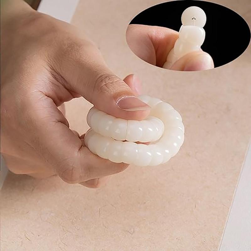 Fidget Bracelet, Fidget Bracelet for Women, Bodhi Bracelet Anxiety Relief Tool, Discreet Sensory Jewelry for Stress Management, Focus Enhancement During Work and Commutest