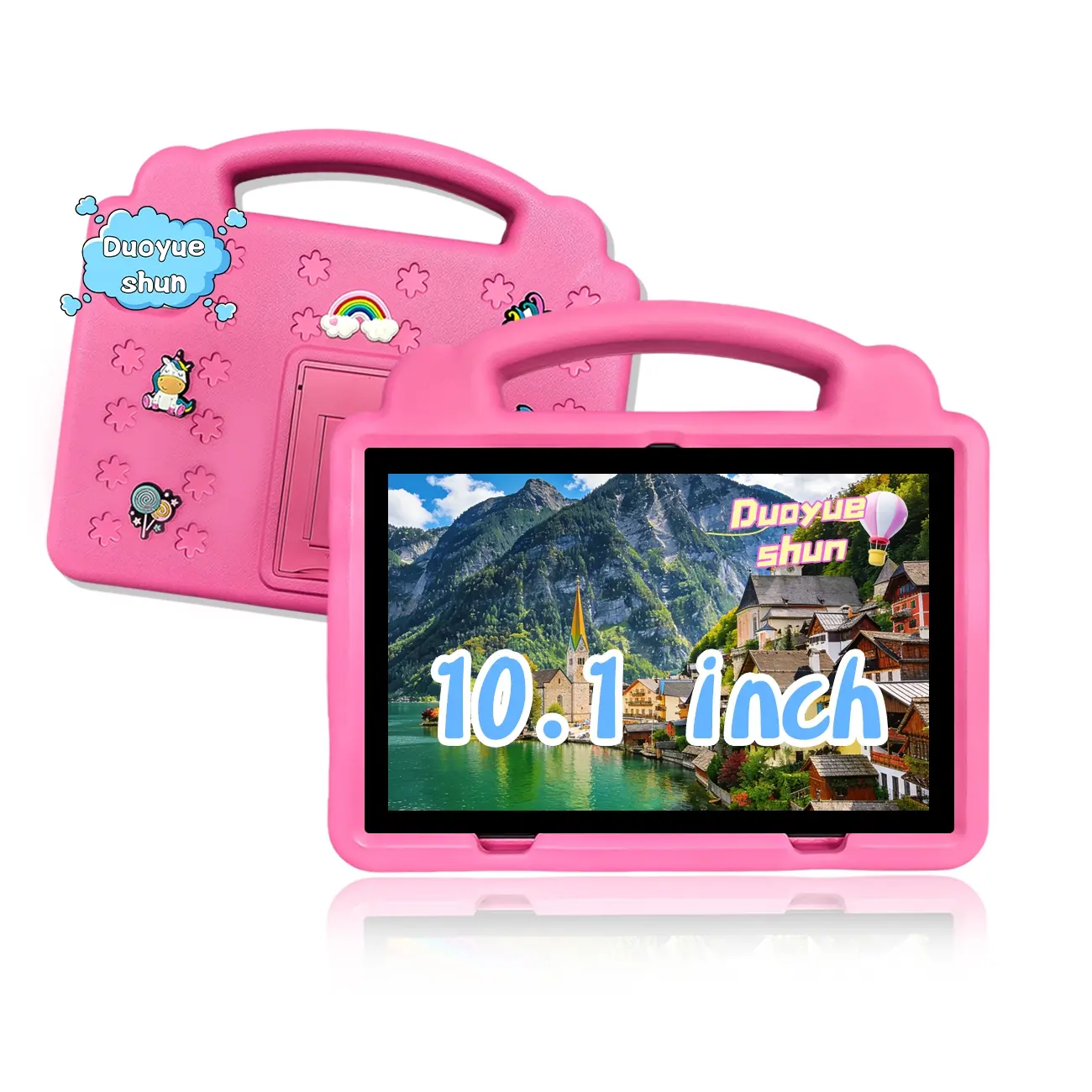 New Year Gift Surprise Android Tablet PC, Touchscreen Tablet, 10.1 Inch Kids Learning Tablet with Parental Control, Dual Camera, 1280x800 IPS Display, Best Christmas Gift