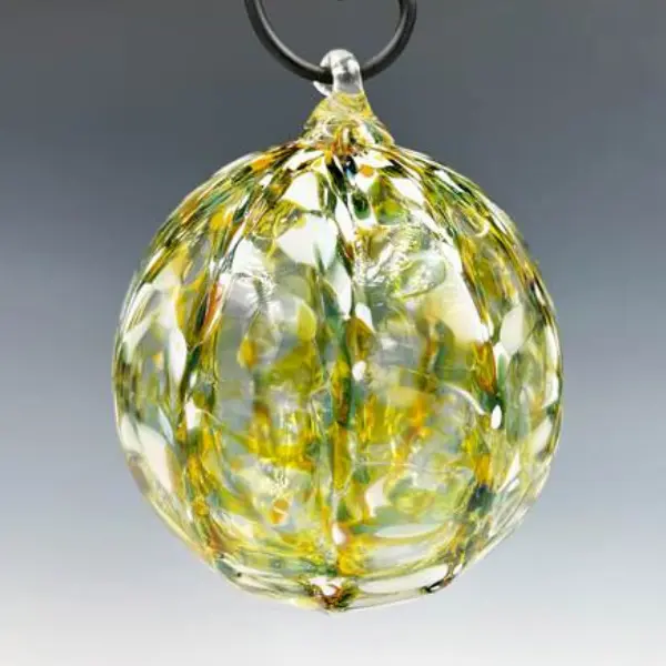 Boise Art Glass Holiday Glass Ornament -Mistletoe Mix