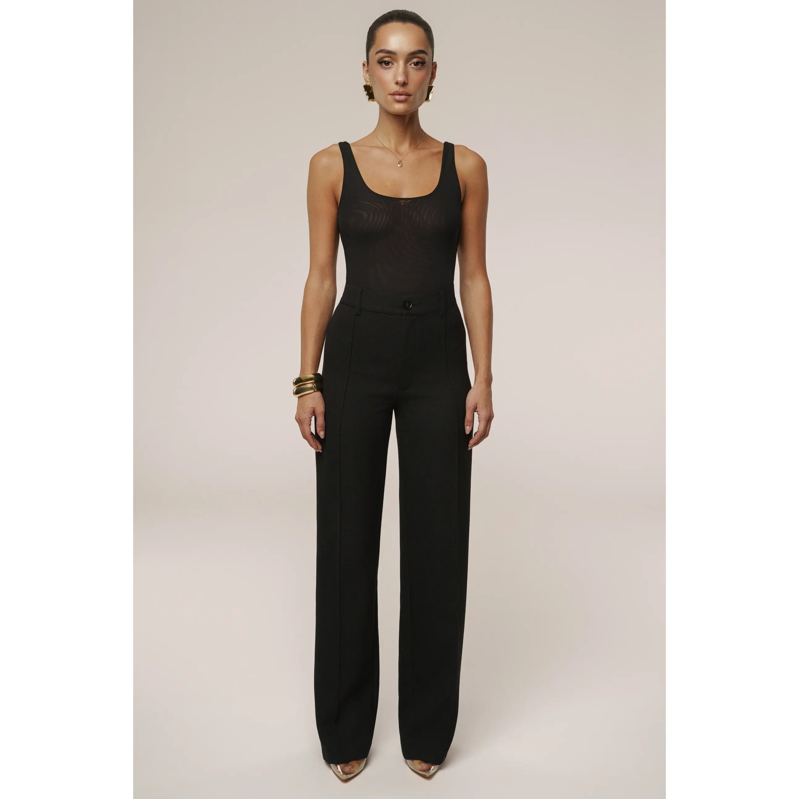 Black Arlette Trousers