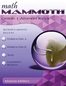 USED-Math Mammoth Grade 1 Answer Keys by Miller, Maria (Paperback)