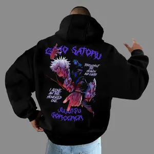 Gojo Satoru Hoodie Sweat Shirt, Anime Shirt Jujutsu Kaisen, Anime Manga Lovers, Jjk Shirt, Unisex Short Sleeve Tee