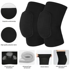 WorthWhile Dancing Knee Pads for Volleyball Yoga Women Kids Men Patella Brace Support Patellar Knee Brace EVA Kneepad Fitness Protector Work Gear