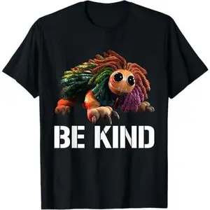 Yarnaby Be Kind Critters Multicolor Kids T-Shirt