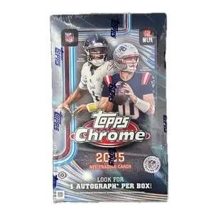 ONE HOBBY BOX 2025 TOPPS CHROME Break + Sports Trading Card