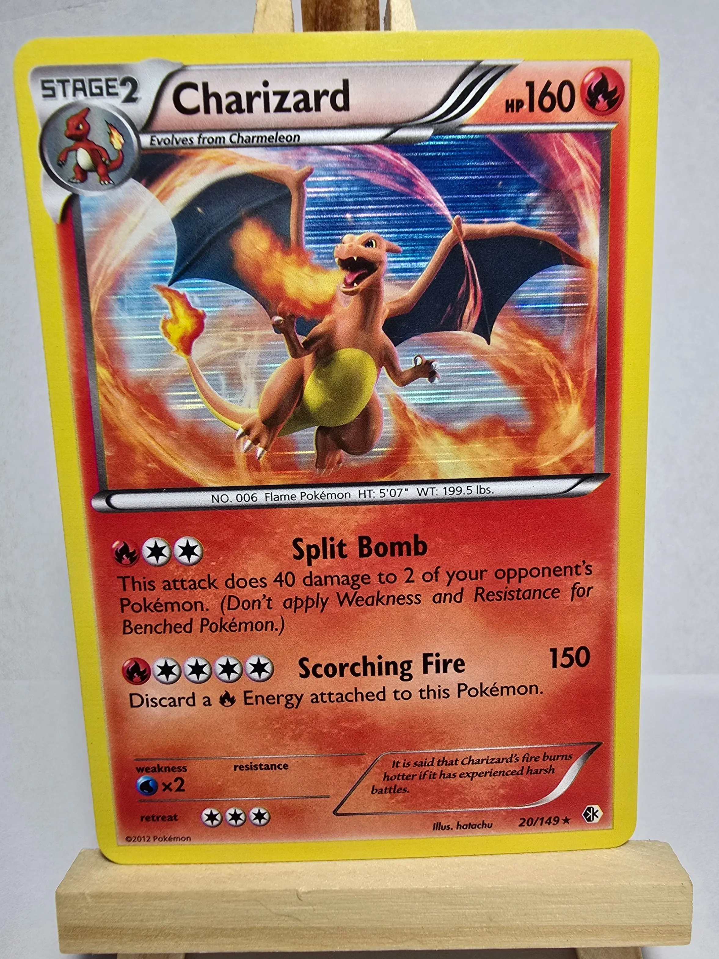Charizard Pokemon Card - LP