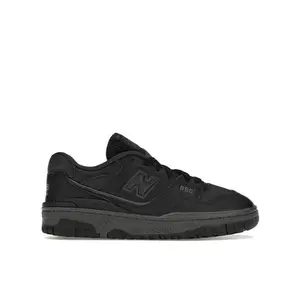 New Balance Kid's 550 Triple Black, from StockX