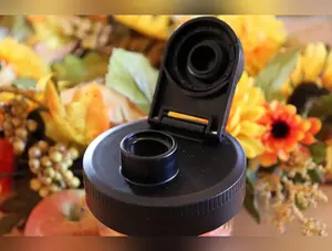 Fermentation Kit Lid for Wide Mouth Mason Jars (Jars Not Included) Black Fermenting Kit