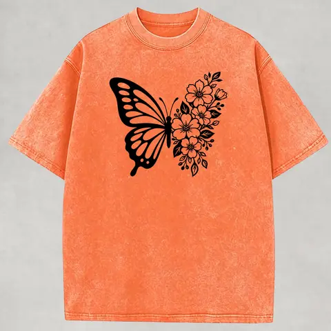 Holafish Acid Washed Vintage Plain Graphic T Shirt Unisex Crewneck Retro Style Cotton Tshirt Short Sleeve Top For Summer 2026 Daily Shopping Outdoor Gathering Light Casual Tee Menswear Stylish