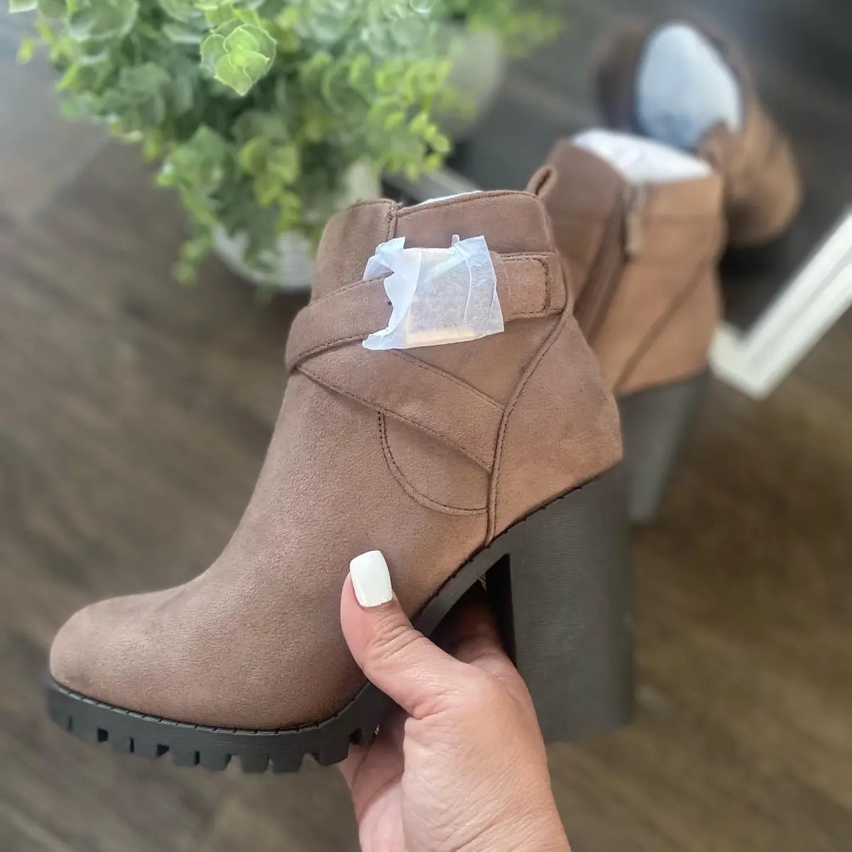 Taupe Bootie Taupe Bootie