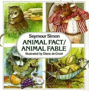 USED-Animal Fact/Animal Fable by Seymour Simon (Paperback)