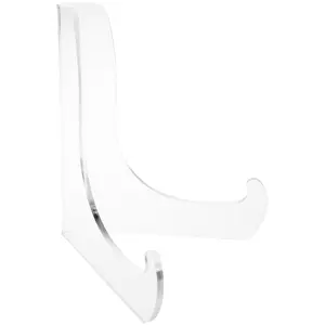 Plymor Clear Acrylic 60-Degree Angle Easel With Deep Support Ledges
