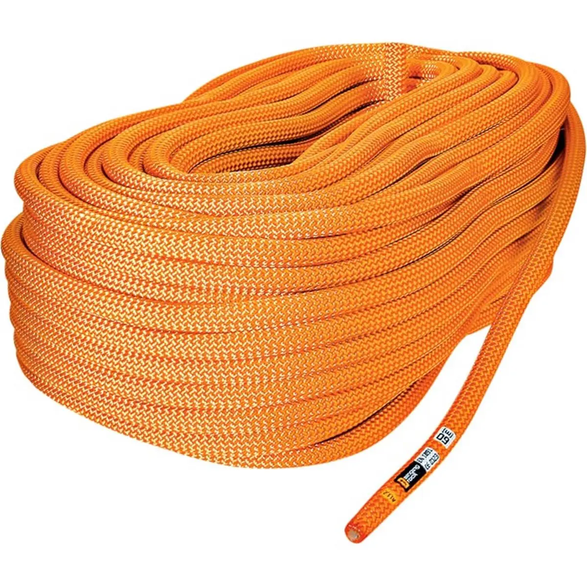 212 MAIN R44 Series Climbing Rope, 11mm x 200 ft Orange Synthetic Rope, NFPA-Certified Model 449209