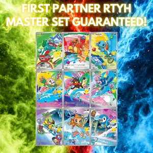 Pokemon First Partner Rip Till You Hit Master Set Guaranteed! [3 PACK MIN] (LIVE RIP)