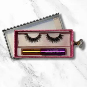 Spicy Magnetic Lash & Liner Set – Full-Length Wispy Cat Eye for Cheerleaders