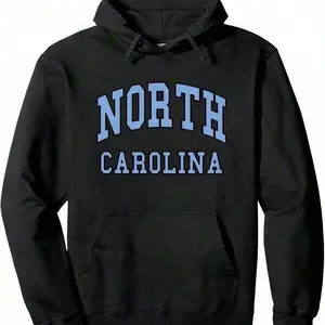 North Carolina - Throwback Design - Classic Pullover Hoodie North Carolina - Throwback Design - Classic Pullover Hoodie
