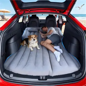 Advanced Inflatable Mattress for Tesla SUVs & SUV Trucks 6.4-foot Portable Foldable Ergonomic Design Ideal for RV Vans Rear Luggage Compartment Tents Travel Camping Christmas Travel car bed air