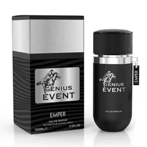 Genius Event Eau de Parfum by Emper 100ml - Regular Edition Fragrance with Pineapple & Jasmine Notes Genius Event Eau de Parfum by Emper 100ml - Regular Edition Fragrance with Pineapple & Jasmine Notes