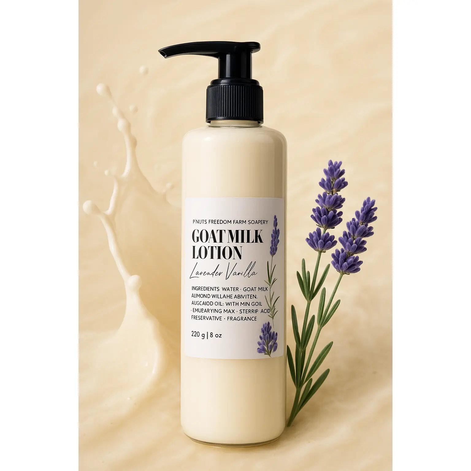 ✨ Handmade Goat Milk Lotion ✨