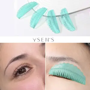 8pcs/4sizes Silicone Curler Pad, Soft Jelly Self-Adhesive 4 Pairs Lash Lift Reusable Soft&L&B& D Curls Eyelash Lifting Makeup Beauty Tool Lash Lift Pads