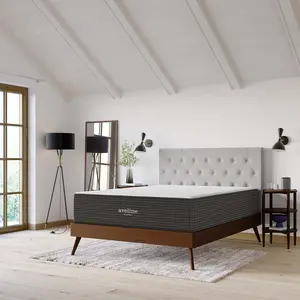 Modway Aveline 14" Memory Foam King Mattress in White