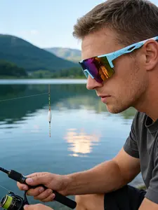 Polarized Sports Sunglasses, Sports Eyewear for The Outdoors – Wind Resistant, Waterproof & Tough for Cycling, Trail Runs and All-Day Adventure.