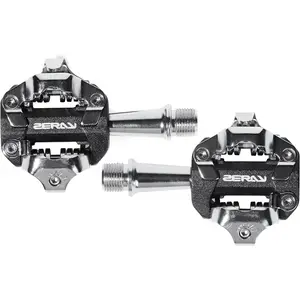 MTB Mountain  Clipless Pedals Road Bicycle Pedals with Cleats Compatible with Shimano SPD-SH51 Cleats