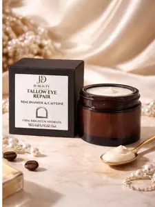 JD Beauty Tallow Eye Repair Cream with Niacinamide and Caffeine for Skincare Eye Concerns