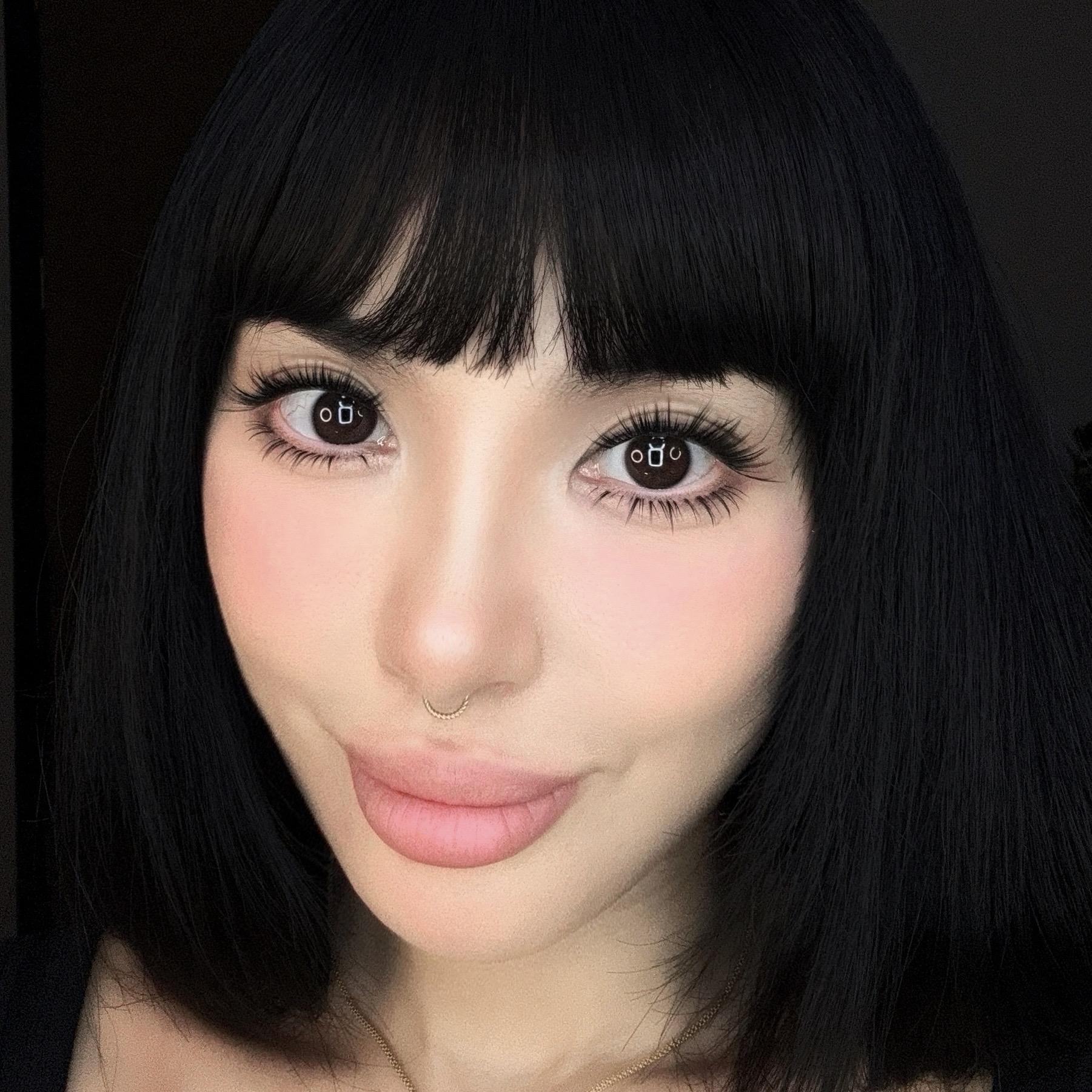 JVLBEAUTY 【Fortune Energy 888】Fox-Style Individual Cluster False Eyelashes, C Curl, Baby Curl, Asian-Inspired Look, Messy & Slanted Winged