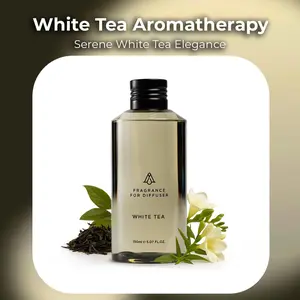 AromaPlan Diffuser Oil — AP112 — White Tea Earthy Woody Aromatic Fragrance Floral Essence Fragrance