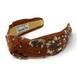Isabella Beaded Knot Headband