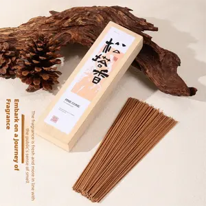 Agarwood & Sandalwood Incense Sticks Pine Cone Coffee & Cedar Aromatherapy Indoor Home Fragrance Incense Gift Set for Relaxation