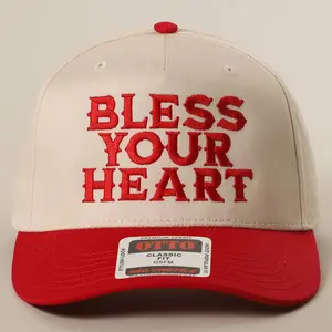 BLESS YOUR HEART Embroidery Hat