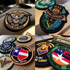 Custom Adhesive Embroidered Patches