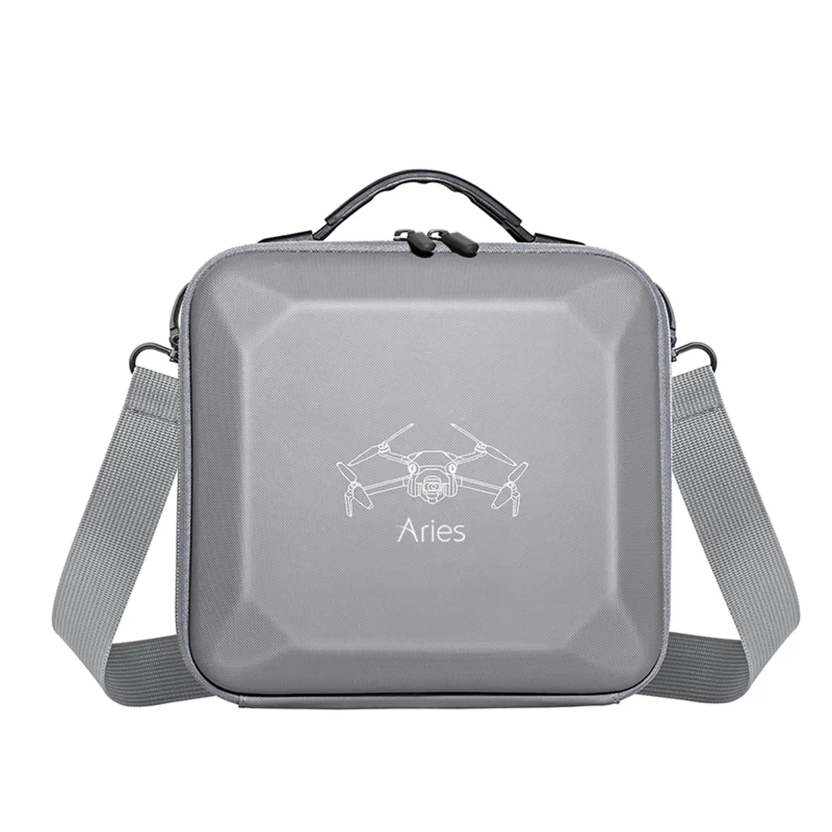 Aries Carrying Case for DJI Mini 4 Pro Drone and RC-N2 Controller, Gray