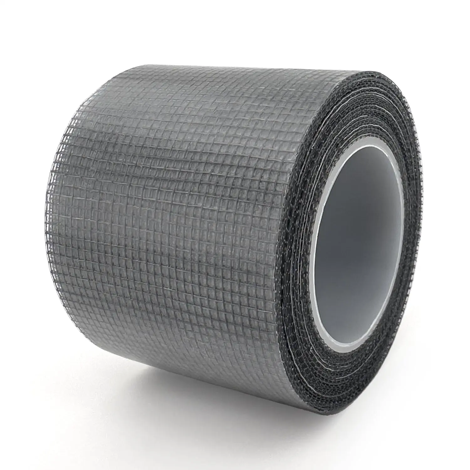 Grey Window Screen Repair Kit 16.5FT 3-Layer  Adhesive &  Tape Fiberglass Covering mesh, Repair for Window Screen and Screen Door tears Holes