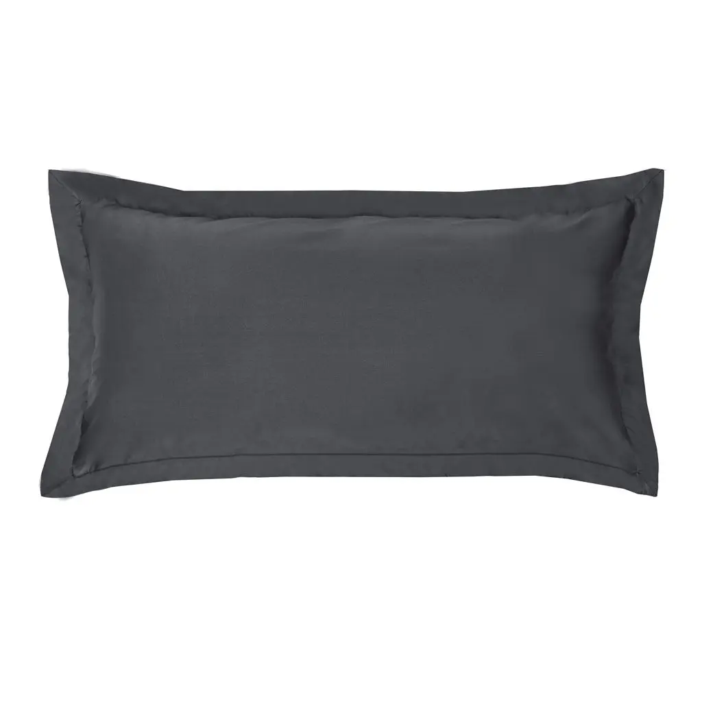 Peninsula Charcoal Grey Throw Pillow