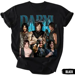 Vintage 90S Graphic Style Daryl Dixon T-Shirt Daryl Dixon Gifts For Man And Women Unisex T-Shirt