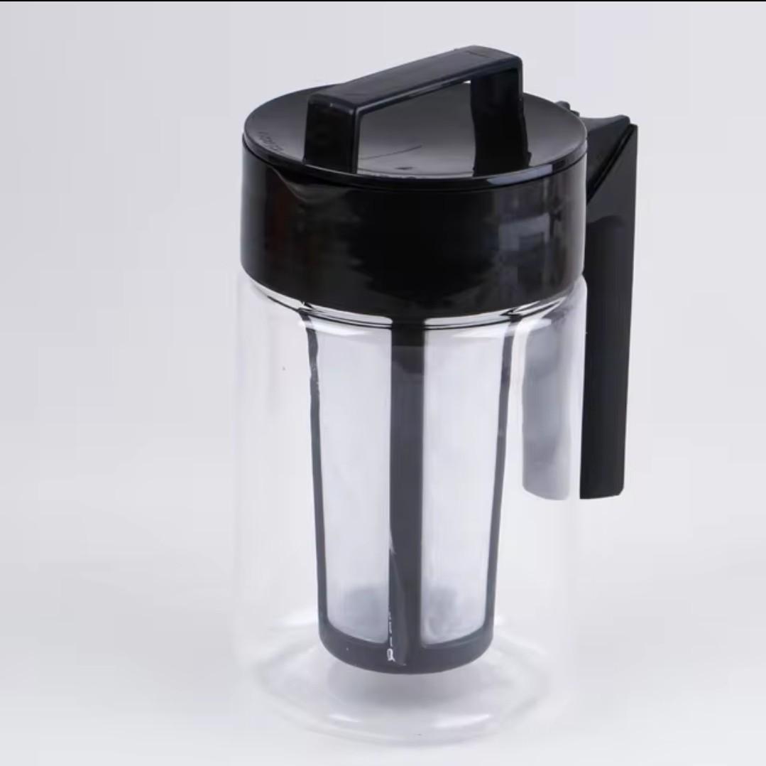 Cold Brew Iced Coffee Maker with Coffee Filter and Handle - Perfect for Making Cold Brew Coffee at Home (900ml)